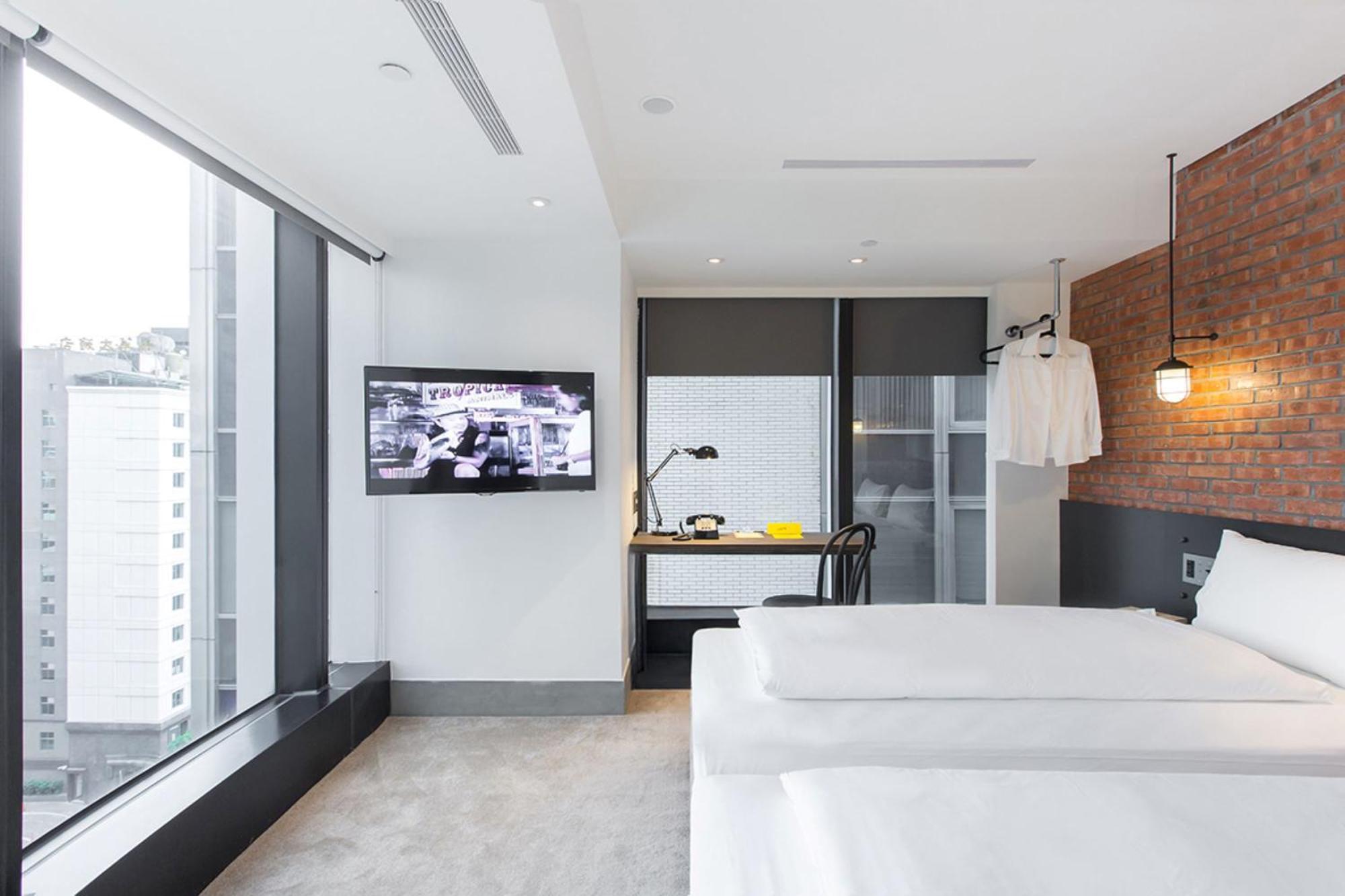 Check Inn Taipei Songjiang Luaran gambar